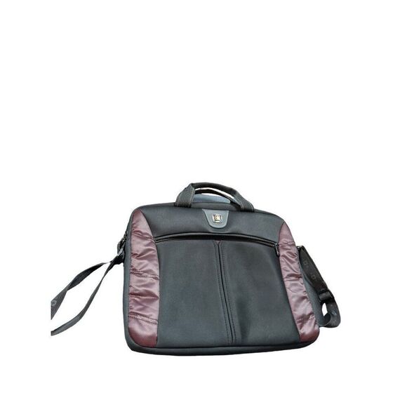 SwissGear - Sherpa Slimcase Messenger Laptop Case - Burgundy Model:GA-7500-01F00 - Picture 11 of 16